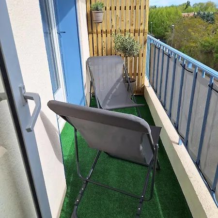 T2 Renove 3eme Etage Places Parking דירה